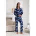  Pajama shirt and pants :: Navy