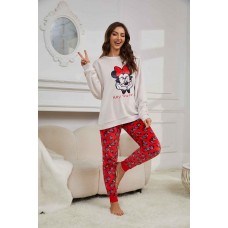 Shirt and Pajama Pants-Minnie Mouse