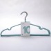 PVC Coated Metal Clothes Hanger - 10 Pack