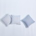  Herringbone cotton pillowcase/light grey