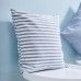  Herringbone cotton pillowcase/stripe