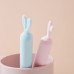 Rabbit ear silicone children's toothbrush