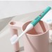 Creative toothbrush holder mouthwash cup - pink