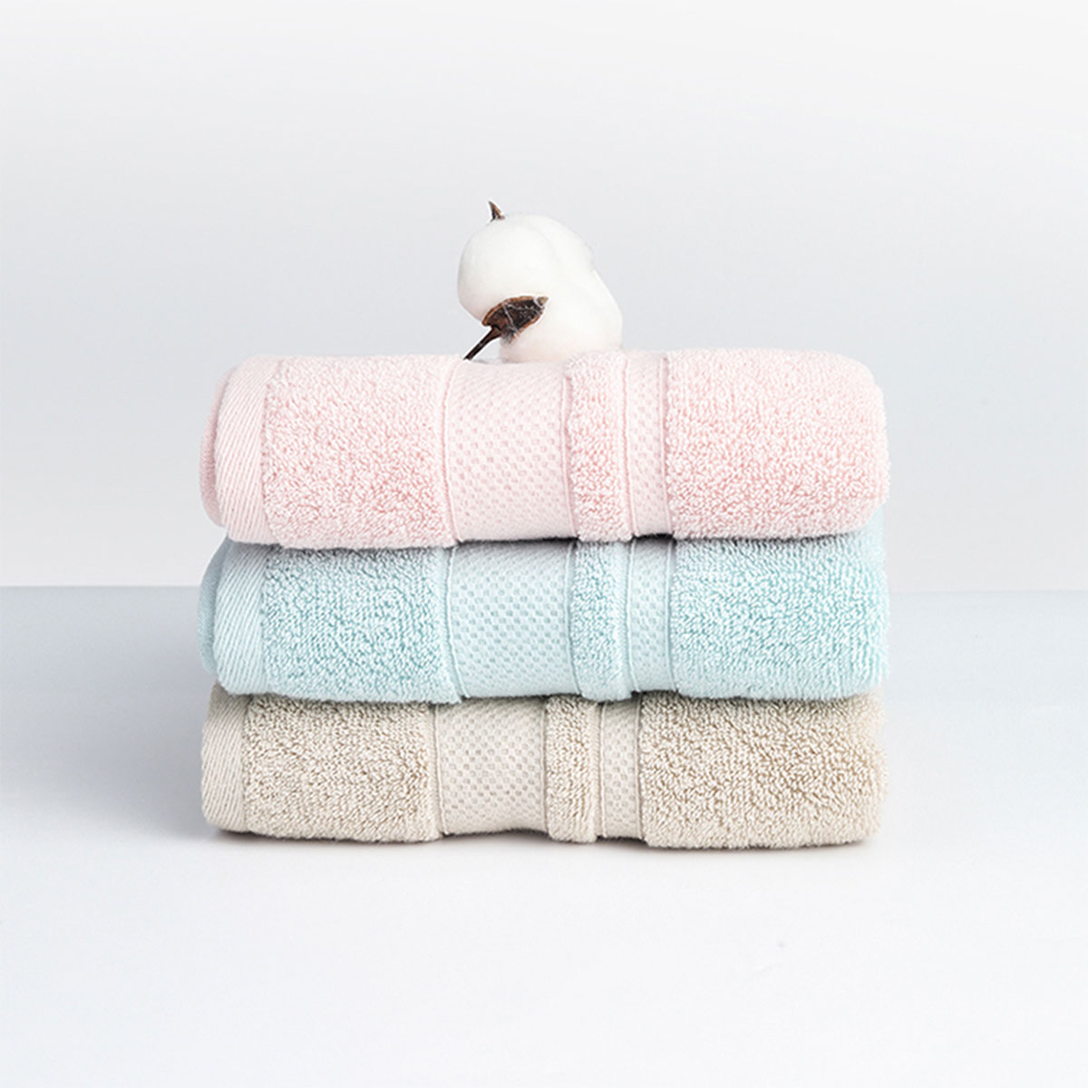 Antibacterial cotton towel
