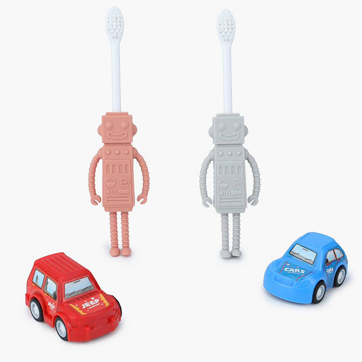 Robot Kid Toothbrush/Pink
